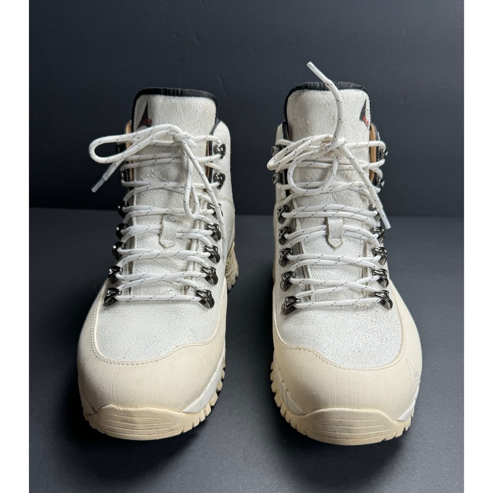 ROA Andreas 514 Hiking Boots EU 40 White Distressed Leather Vibram Designer
